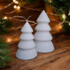 Набір декоративних ялинок Winter Tree Set — новорічні фігури з підставкою для святкового декору, дому та фотозони