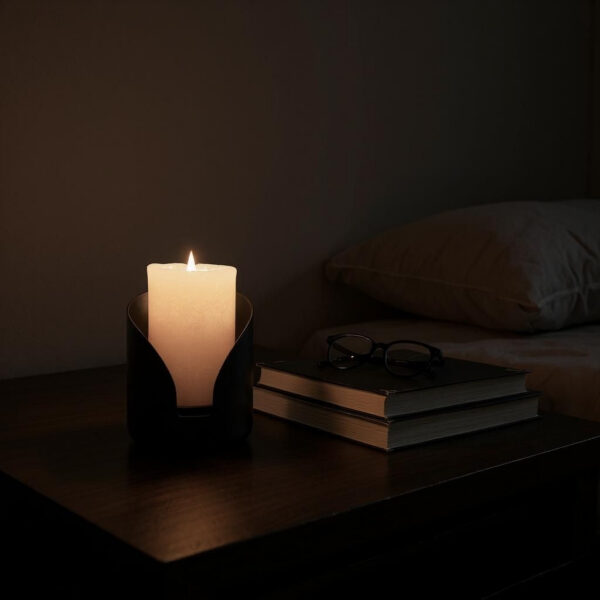 7021214846_podsvechnik-v-stile.jpg Хвилястий підсвічник Wave Candle Stand — декоративний тримач для циліндричної свічки, сучасного інтер’єру, затишку та подарунка
