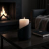 7021214848_podsvechnik-v-stile.jpg Хвилястий підсвічник Wave Candle Stand — декоративний тримач для циліндричної свічки, сучасного інтер’єру, затишку та подарунка