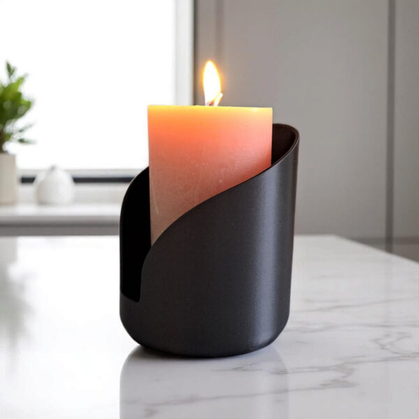 7021214850_podsvechnik-v-stile.jpg Хвилястий підсвічник Wave Candle Stand — декоративний тримач для циліндричної свічки, сучасного інтер’єру, затишку та подарунка
