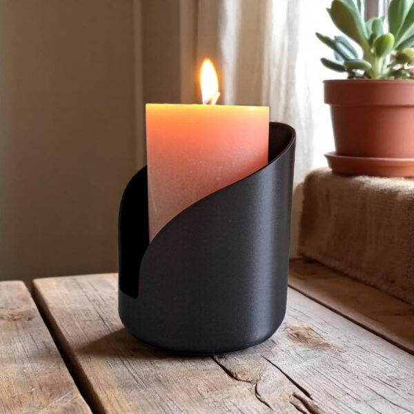 7021214852_podsvechnik-v-stile.jpg Хвилястий підсвічник Wave Candle Stand — декоративний тримач для циліндричної свічки, сучасного інтер’єру, затишку та подарунка