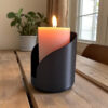 7021214853_podsvechnik-v-stile.jpg Хвилястий підсвічник Wave Candle Stand — декоративний тримач для циліндричної свічки, сучасного інтер’єру, затишку та подарунка
