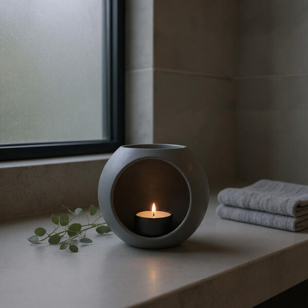 7021218821_podsvechnik-dlya-doma.jpg Круглий підсвічник Luna Dome Tealight — сферичний декоративний свічник для чайної свічки, затишного інтер’єру та м’якого світла