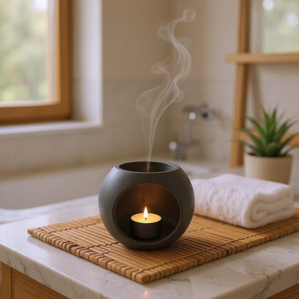 7021218826_podsvechnik-dlya-doma.jpg Круглий підсвічник Luna Dome Tealight — сферичний декоративний свічник для чайної свічки, затишного інтер’єру та м’якого світла