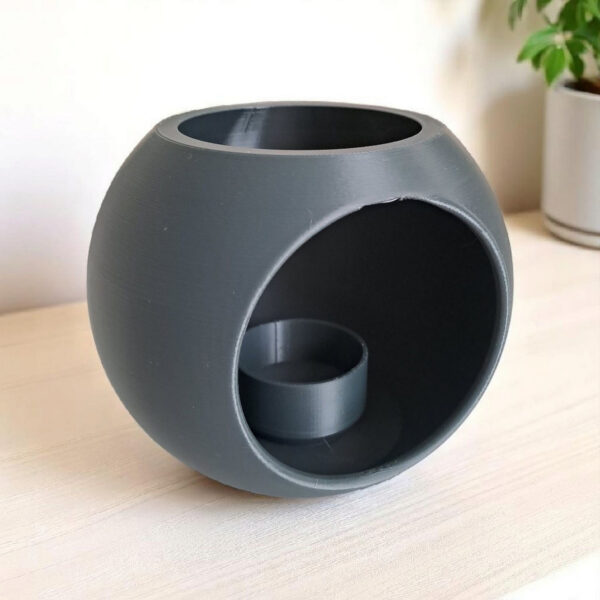 7021218827_podsvechnik-dlya-doma.jpg Круглий підсвічник Luna Dome Tealight — сферичний декоративний свічник для чайної свічки, затишного інтер’єру та м’якого світла