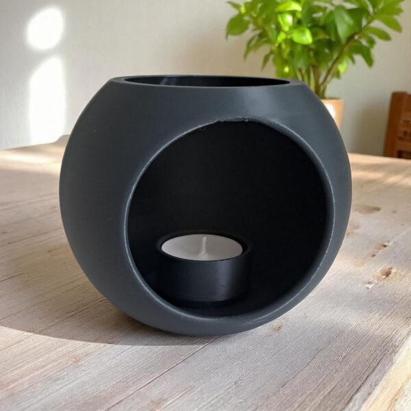 7021218828_podsvechnik-dlya-doma.jpg Круглий підсвічник Luna Dome Tealight — сферичний декоративний свічник для чайної свічки, затишного інтер’єру та м’якого світла
