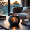7021218829_podsvechnik-dlya-doma.jpg Круглий підсвічник Luna Dome Tealight — сферичний декоративний свічник для чайної свічки, затишного інтер’єру та м’якого світла
