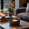 Мінімалістичний підсвічник Soft Glow Holder — компактний декоративний свічник для чайної свічки, затишку та сучасного інтер’єру