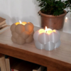 Підсвічник-квітка Bloom Tealight Decor — об’ємний декоративний свічник для чайної свічки, затишного інтер’єру та подарунка