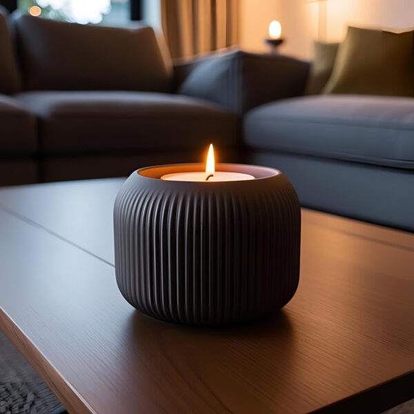 Декоративний підсвічник для чайної свічки Tealight Candle Holder — сучасний рельєфний свічник для дому, інтер’єру, затишку та подарунка