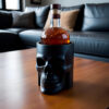Тримач-охолоджувач для пляшки Череп Skull Bottle Cooler — декоративна підставка для напоїв, сервірування столу, вечірок, фотозон та подарунка