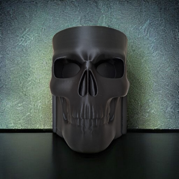 Тримач-охолоджувач для пляшки Череп Skull Bottle Cooler — декоративна підставка для напоїв, сервірування столу, вечірок, фотозон та подарунка