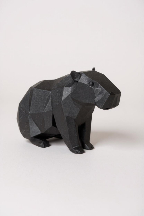Декоративна статуетка капібари Capybara Geo Decor — геометрична фігурка тварини для дому та подарунка
