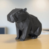 Декоративна статуетка капібари Capybara Geo Decor — геометрична фігурка тварини для дому та подарунка