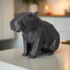 Декоративна статуетка капібари Capybara Geo Decor — геометрична фігурка тварини для дому та подарунка
