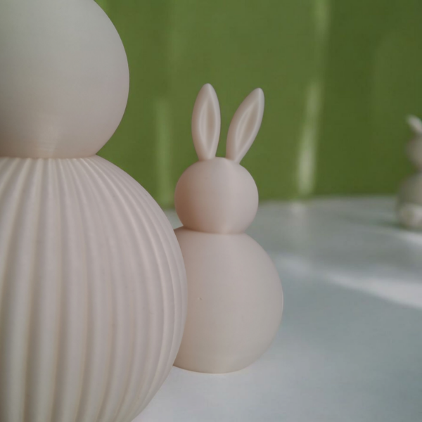 7027853415_dekorativnaya-statuetka-zayats.png Декоративні фігурки зайчиків Bunny Duo Decor — мінімалістичний декор для дому, дитячої кімнати та Великодня