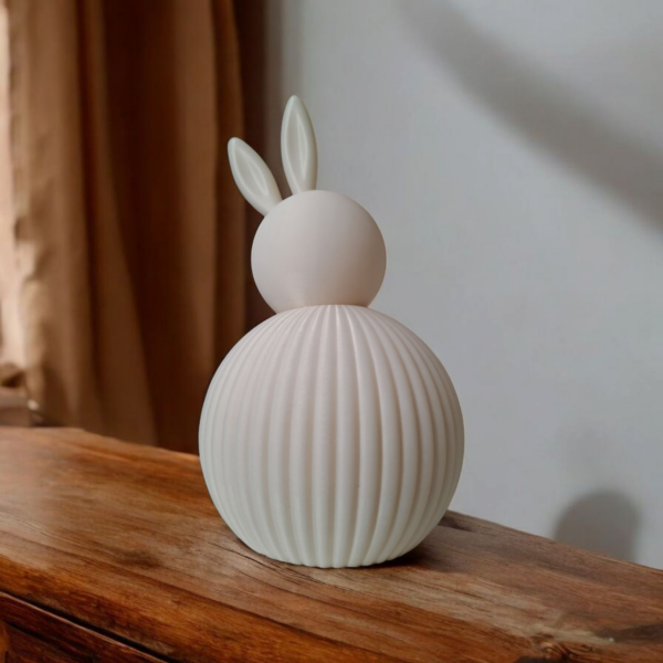 7027853421_dekorativnaya-statuetka-zayats.png Декоративні фігурки зайчиків Bunny Duo Decor — мінімалістичний декор для дому, дитячої кімнати та Великодня