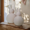 7027853425_dekorativnaya-statuetka-zayats.png Декоративні фігурки зайчиків Bunny Duo Decor — мінімалістичний декор для дому, дитячої кімнати та Великодня
