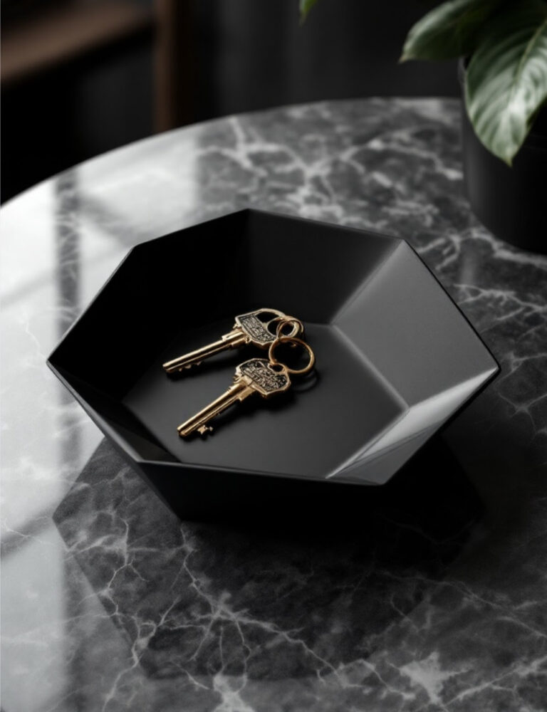 Hexa Catch Tray — шестикутна тарілка-органайзер для ключів, прикрас та дрібниць