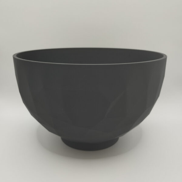 Crystal Geometry Bowl — декоративна миска з геометричною фактурою для фруктів, попкорну та снеків