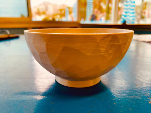 Geo Accent Bowl — геометрична декоративна миска для фруктів, снеків та інтер’єру