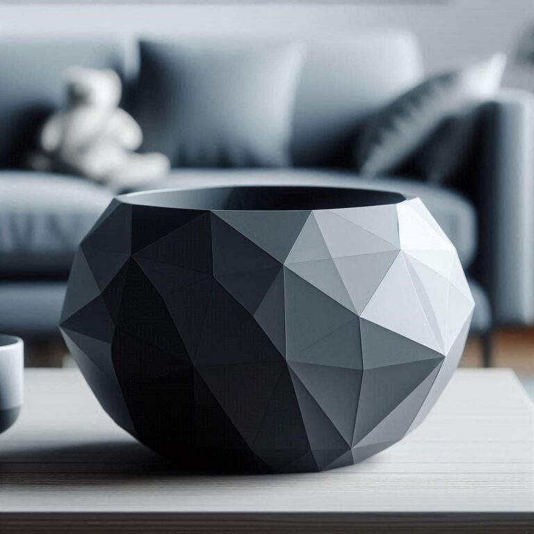 Crystal Stone — декоративне кашпо у формі кристала для орхідей, сукулентів та інтер’єру
