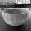 Polygon Serving Bowl — широка декоративна миска для фруктів, снеків та сервірування