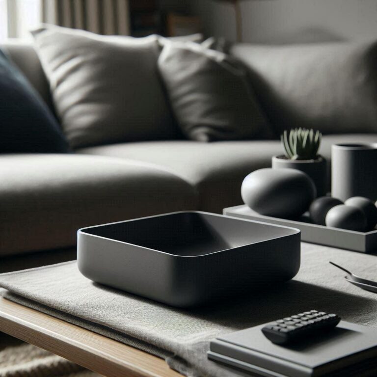 Декоративна квадратна чаша-органайзер Soft Square Tray для дому, кухні та передпокою